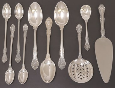 (10) GORHAM 'KING EDWARD' STERLING SILVER FLATWARE