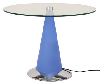 PARISOTTO FOR FONTANA ARTE 'TAVOLO BIRILLO' ILLUMINATED SIDE TABLE