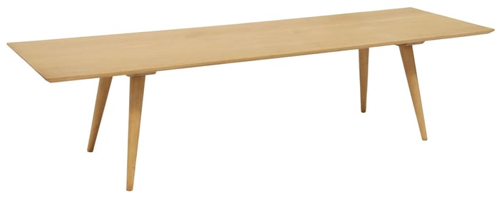 PAUL McCOBB (ATTRIB.) MID-CENTURY MODERN MAPLE LONG COFFEE TABLE