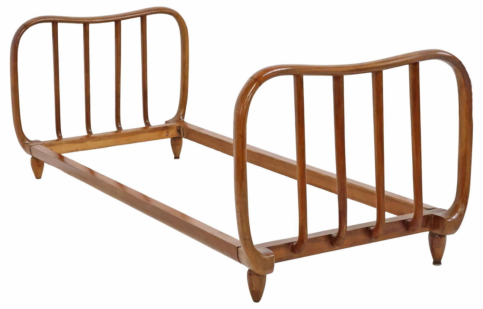 ITALIAN PAOLO BUFFA STYLE MID-CENTURY MODERN BED (1 of 3)
