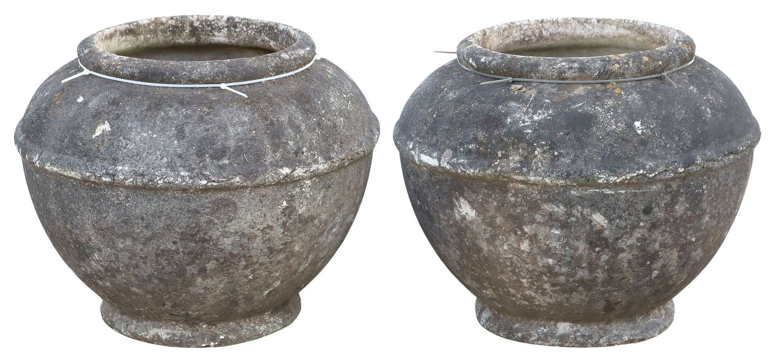 (2) MANNER OF WILLY GUHL MODERNIST GARDEN PLANTERS (1 of 3)