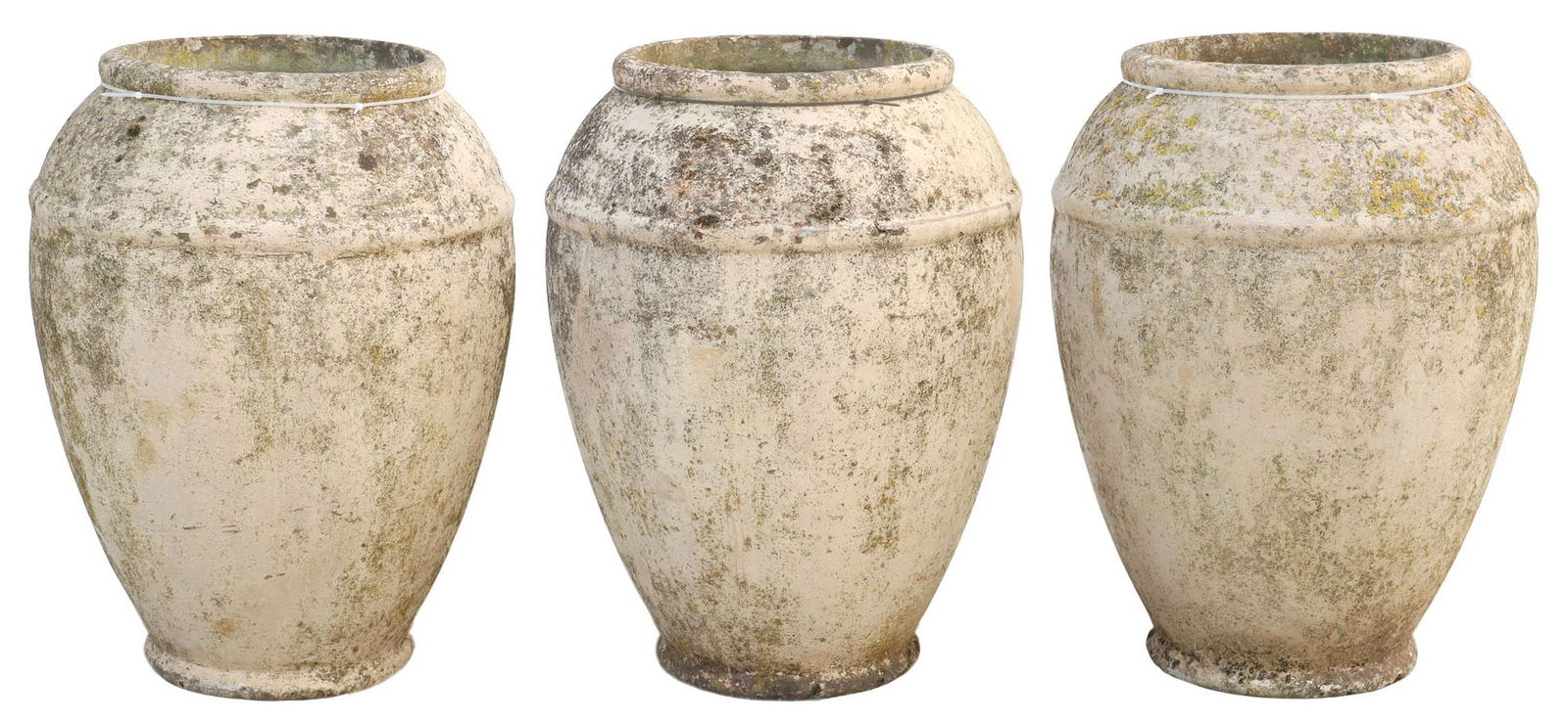 (3) MANNER OF WILLY GUHL MODERNIST GARDEN PLANTERS (1 of 3)