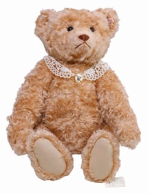 LARGE STEIFF MOHAIR LTD ED 1905 REPLICA 'APPOLONIA' TEDDY BEAR