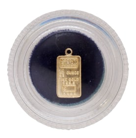 (1) CREDIT ZURICH FINE GOLD PENDANT, 0.4499 GRAMS