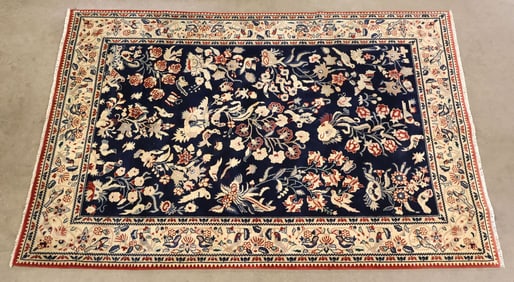 ESTATE HAND-TIED TABRIZ RUG, 8' X 5'6"