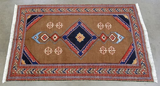 ESTATE HAND-TIED ARDABIL RUG, 10'3" X 6'5"