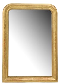 FRENCH LOUIS PHILIPPE PERIOD GILTWOOD MIRROR, 56.5" X 39.5"