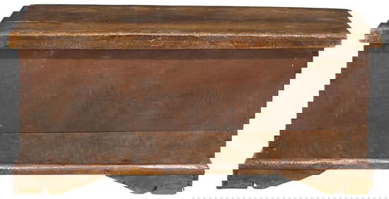 RUSTIC CONTINENTAL STORAGE CHEST / TRUNK, 18TH C.