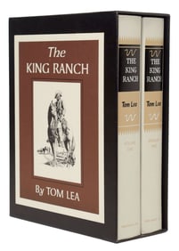 (2 VOL) "KING RANCH, 50TH ANNIVERSARY EDITION", TOM LEA