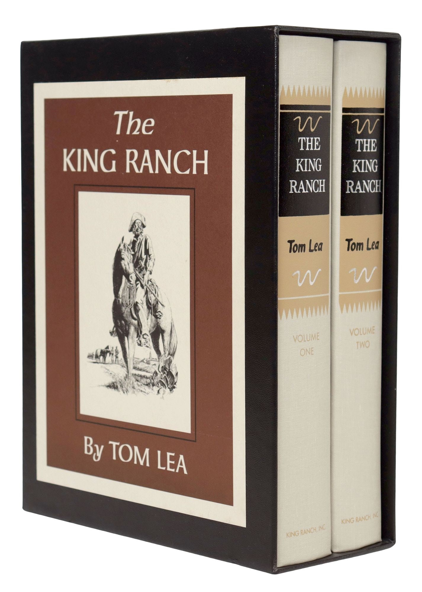 (2 VOL) "KING RANCH, 50TH ANNIVERSARY EDITION", TOM LEA (1 of 8)