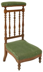 FRENCH NAPOLEON III PERIOD PRAYER KNEELER / PRIE-DIEU