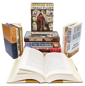 (12) BOOKS: VARIOUS WESTERN  NON-FICTION & FICTION SUBJECTS