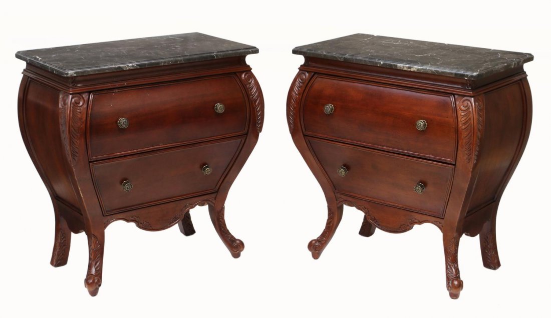 (2) BOMBAY FURNITURE COMPANY BEDSIDE