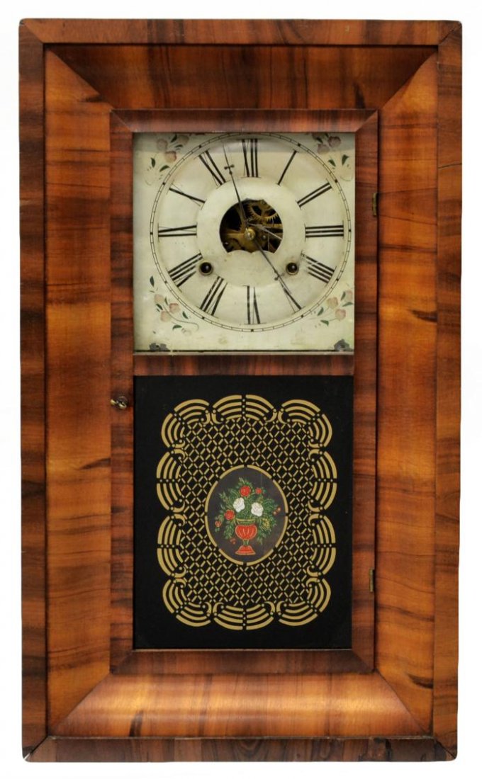BRISTOL BRASS & CLOCK COMPANY OGEE WALL CLOCK