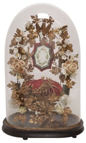 FRENCH GLOBE DE MARIEE / BRIDE'S GLOBE IN CLOCHE