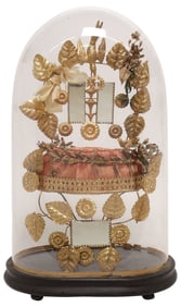 FRENCH GLOBE DE MARIEE / BRIDE'S GLOBE IN CLOCHE