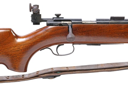 WINCHESTER MODEL 75, .22LR, ORIGINAL PEEP SIGHT