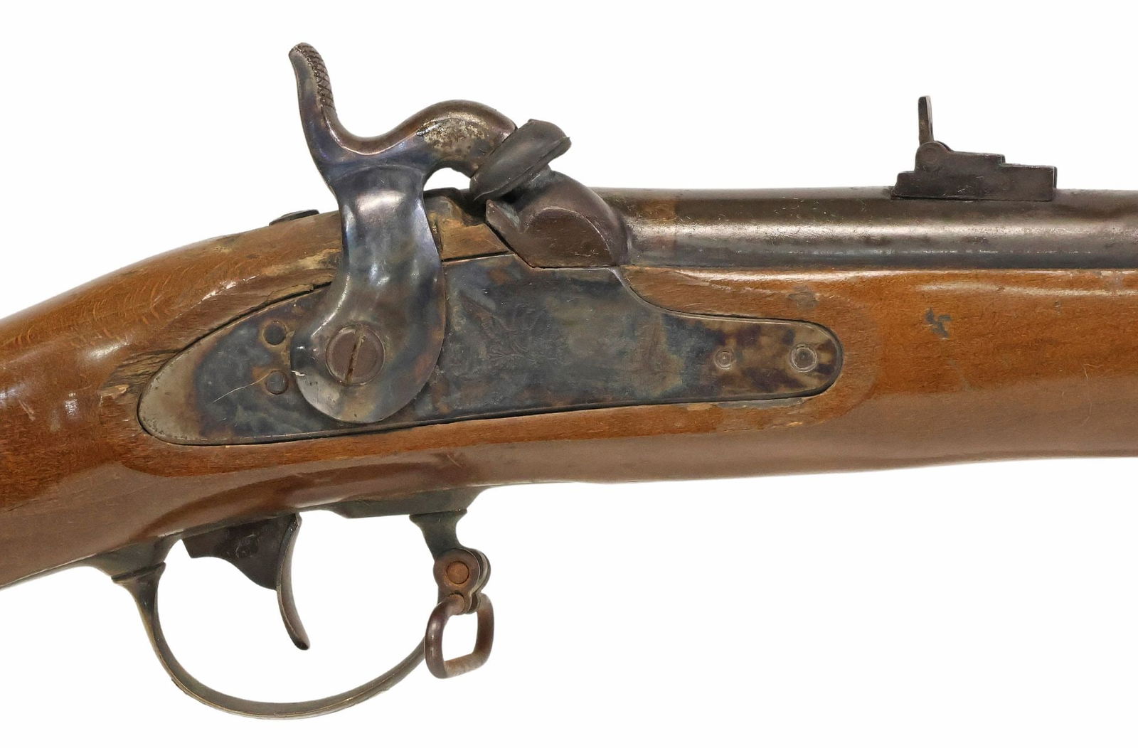 US CIVIL WAR STYLE RIFLED PERCUSSION MUSKET (1 of 9)