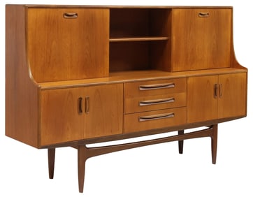 G PLAN 'FRESCO' MID-CENTURY MODERN TEAK CREDENZA SIDEBOARD