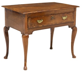 ENGLISH GEORGIAN PERIOD QUEEN ANNE STYLE LOWBOY / HALL TABLE