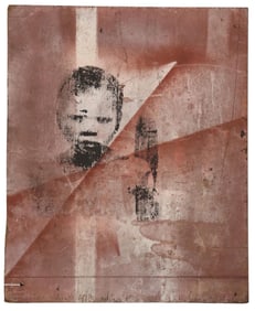 WALTER DAHN (1954-2024) NEUE WILDE PAINTING, 'KINDER KOPF'