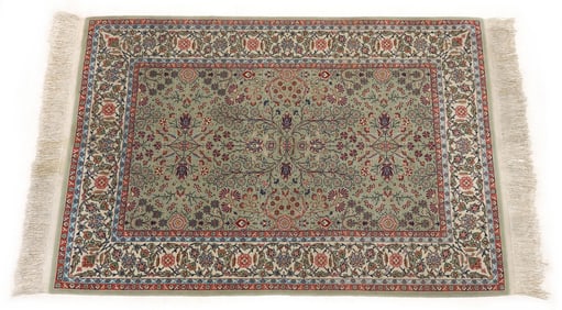 ESTATE HAND-TIED TURKISH HEREKE RUG, 5'10" X 4'