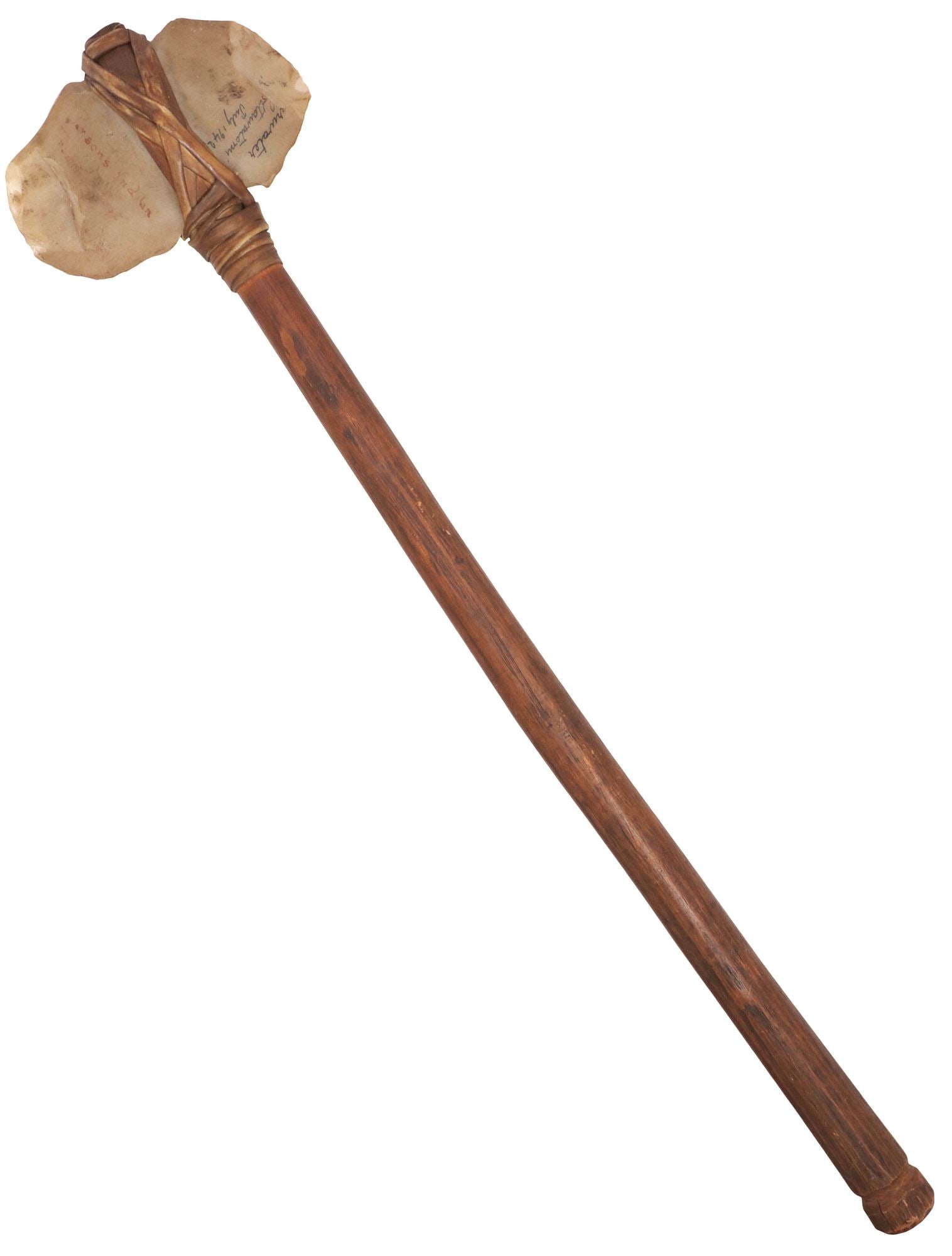 NATIVE AMERICAN STONE AXE, POTAWATOMI, WISCONSIN (1 of 3)