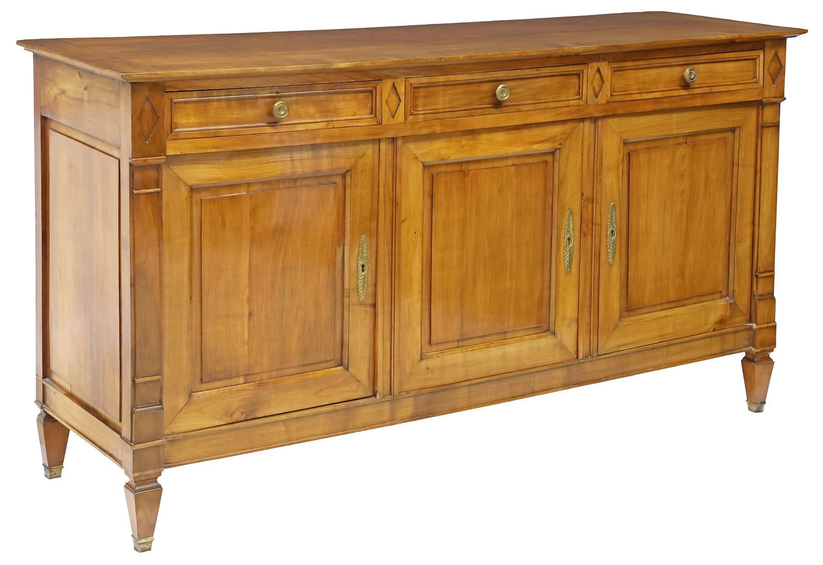 FRENCH NEOCLASSICAL STYLE FRUITWOOD SIDEBOARD (1 of 7)