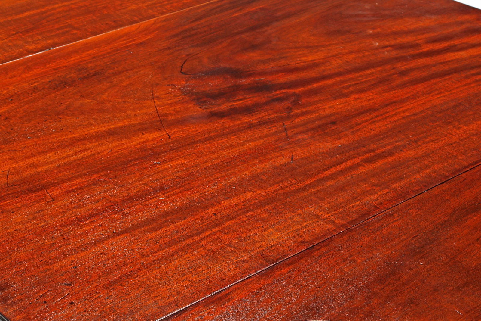 REGENCY STYLE MAHOGANY DROP-LEAF TABLE - 4