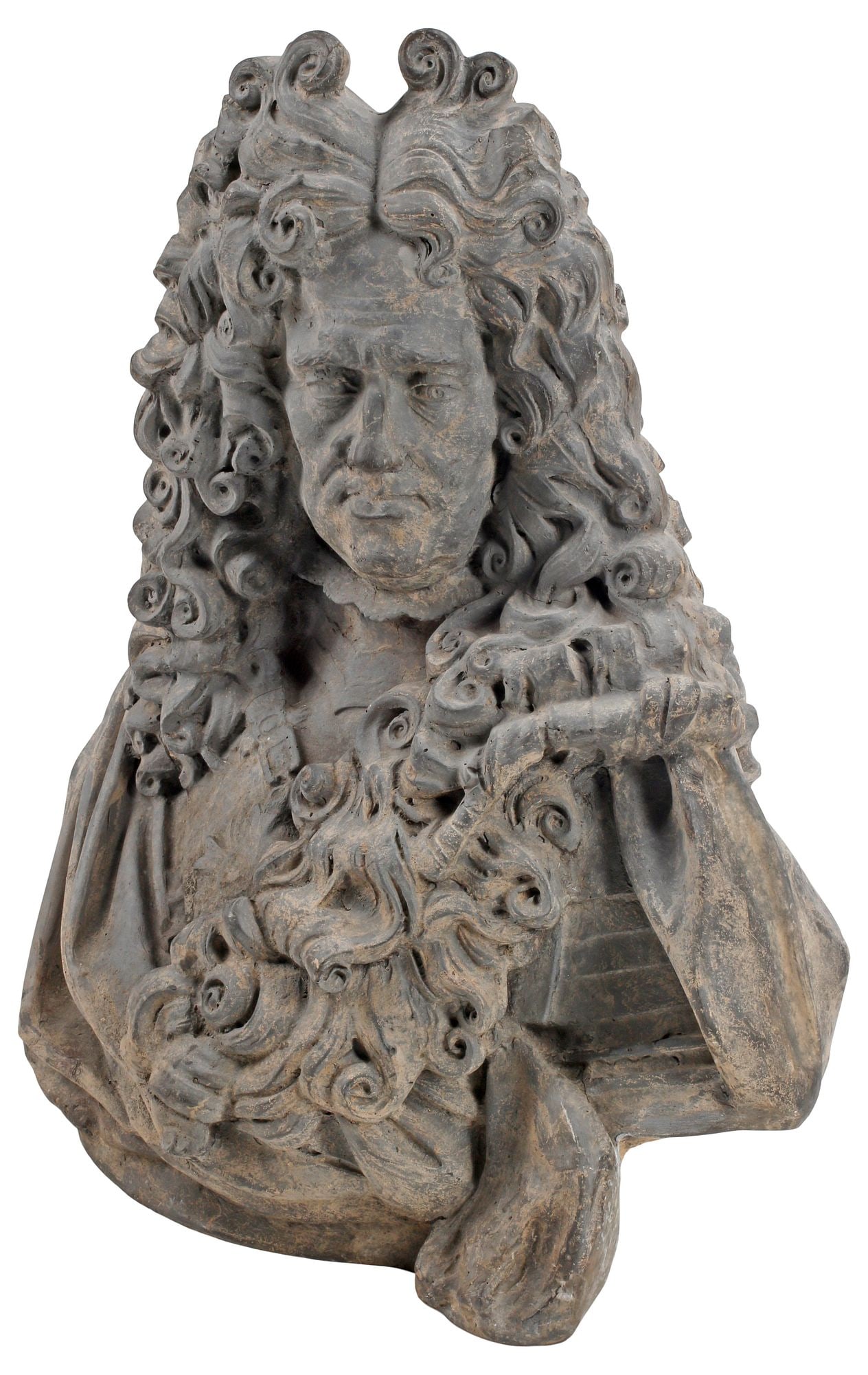 LAST CAST BUST, LOUIS OF FRANCE LE GRAND DAUPHIN, 31"H (1 of 4)