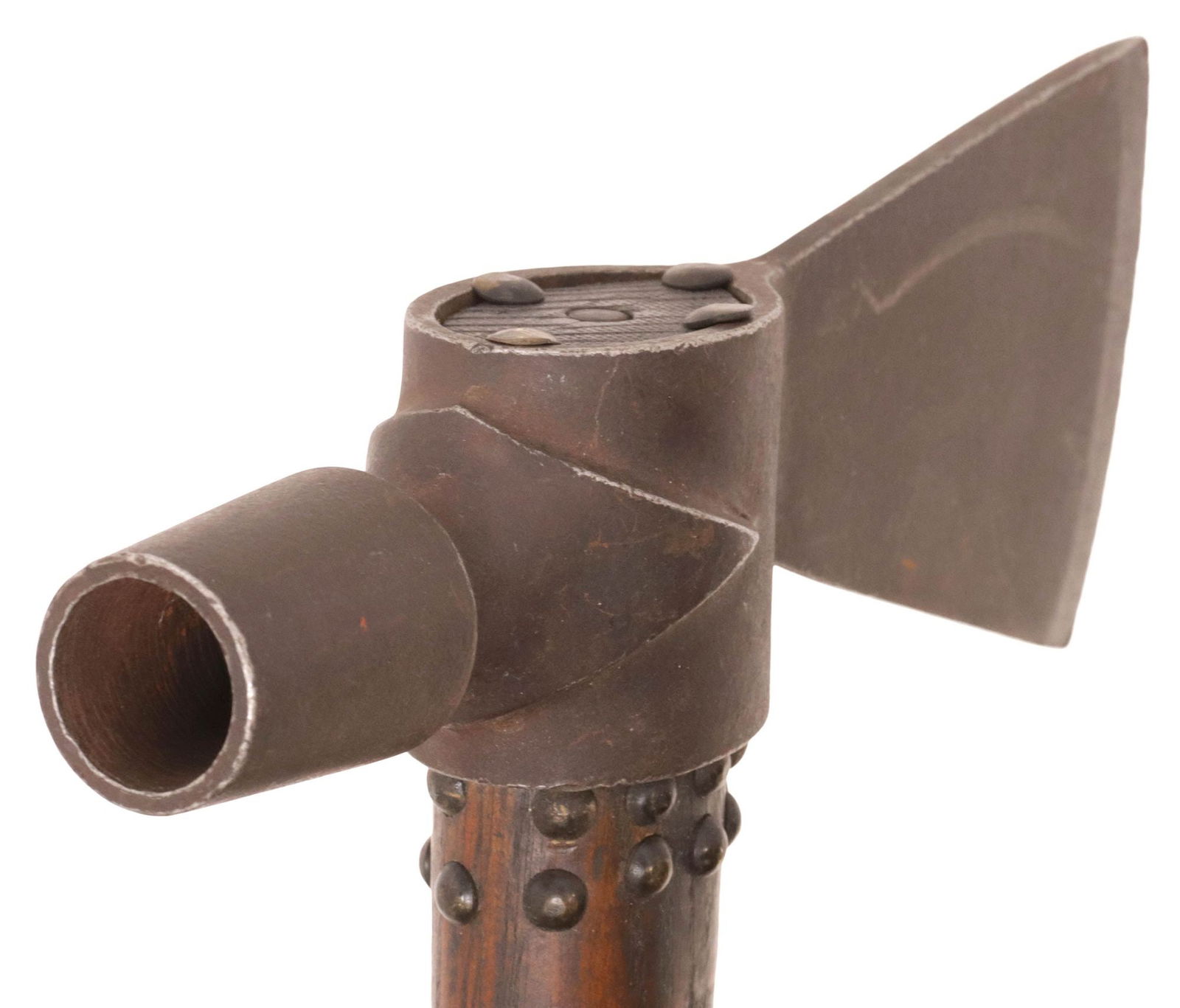 NATIVE AMERICAN STYLE PIPE AXE - 4