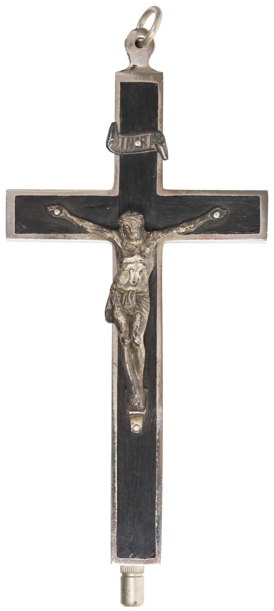 GERMAN PECTORAL RELIQUARY CROSS WITH 12 SAINTS RELICS & AGNUS DEI (1 of 8)