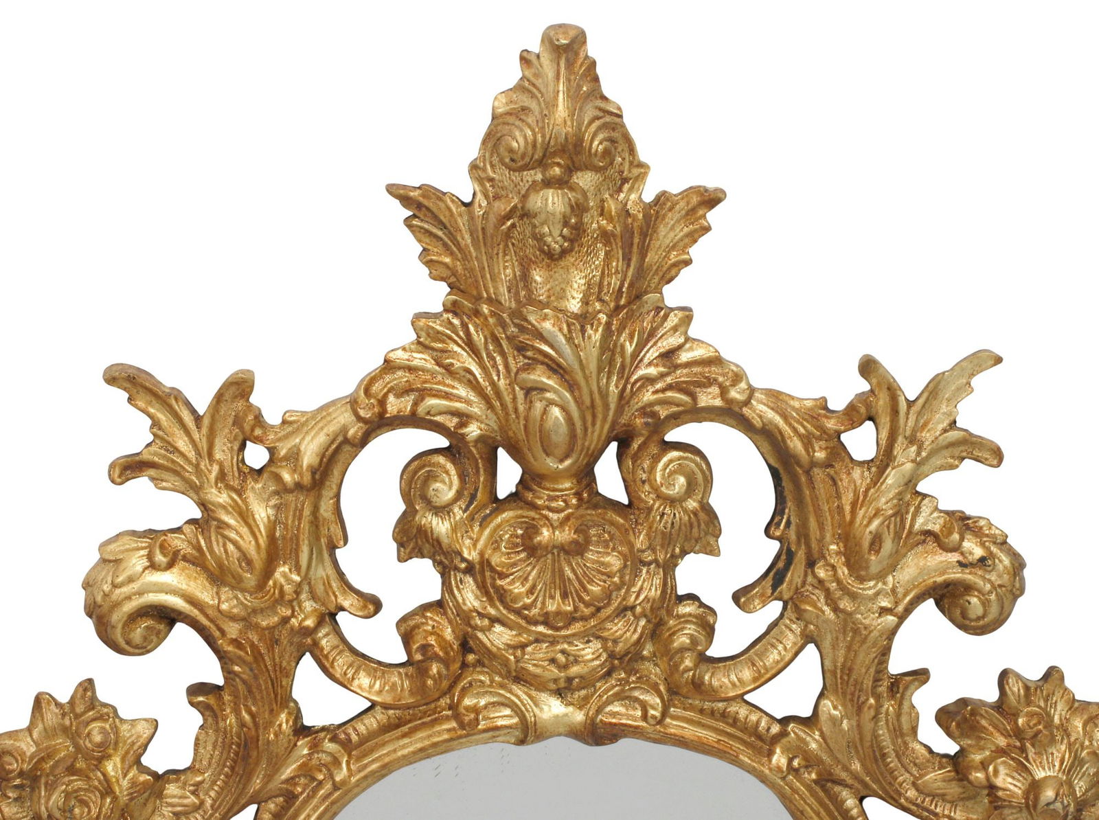 REGENCE STYLE ORMOLU MIRROR & MARBLE-TOP CONSOLE TABLE - 3