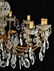 ITALIAN CRYSTAL PRISM TEN-LIGHT CHANDELIER - 3