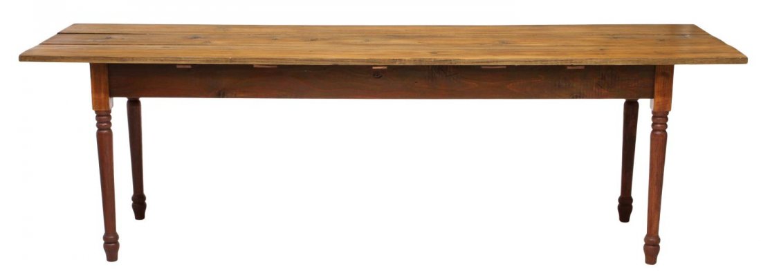LONG PINE PLANK TOP TABLE - 2