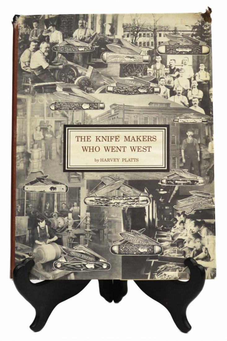 RARE BOOK :THE KNIFE MAKERS WHO WENT WEST: Book: "The Knife Makers Who Went West", Harvey Platts (great grandson of W.R. Case and Charles Platts), Longs Peak Press, 1978, first edition, 202 pages, a history of the family working in several kni