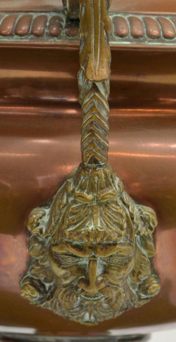 NEO-CLASSICAL STYLE COPPER & BRASS SAMOVAR - 5