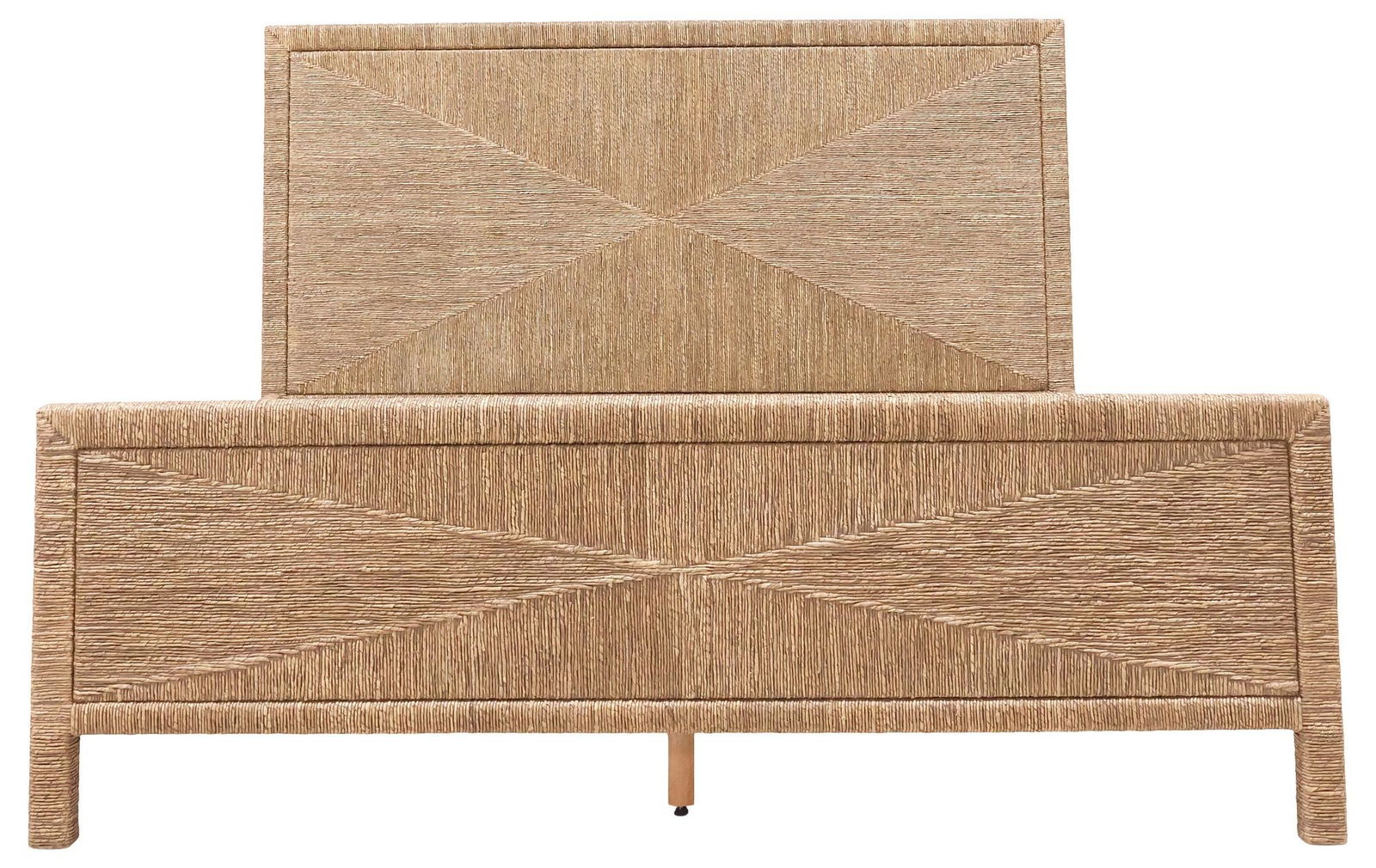 WILLIAMS SONOMA 'MALLORY' WOVEN SEAGRASS KING SIZE BED - 2