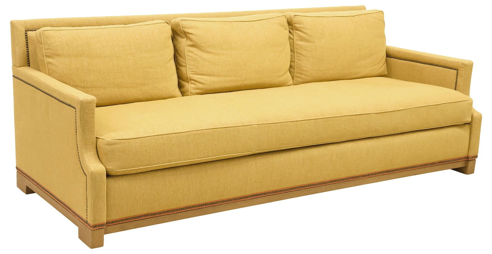 MANNER OF HOLLY HUNT FOR STUDIO H 'GEORGE V' UPHOLSTERED SOFA (1 of 4)