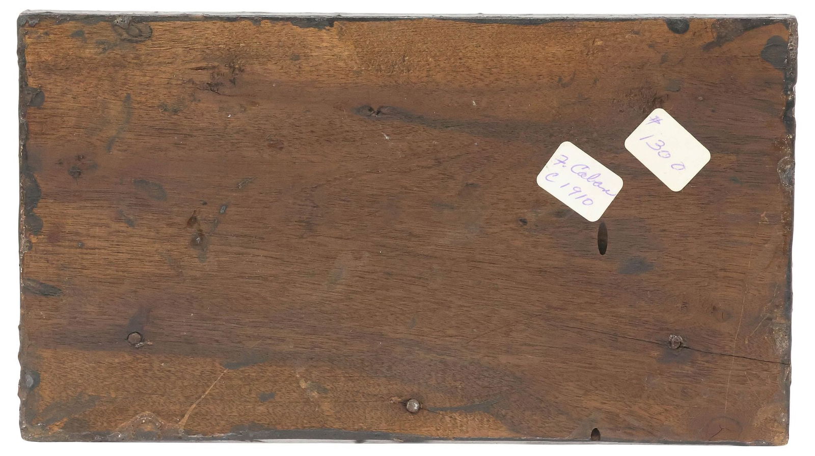 FLORENCIO CABAN (D.1951) PUERTO RICAN FOLK ART 'SANTOS DE PALO' NATIVITY, COA - 7