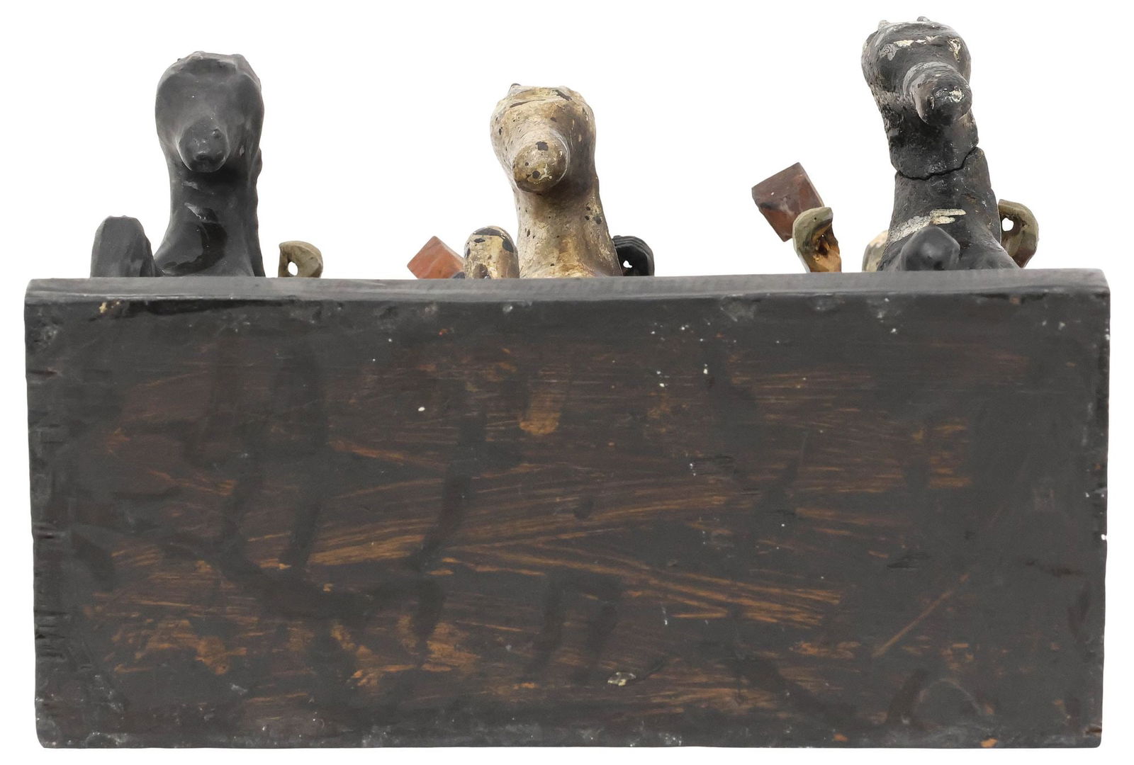 FLORENCIO CABAN (D.1951) PUERTO RICAN FOLK ART 'SANTOS DE PALO'¬†THREE KINGS, COA - 6