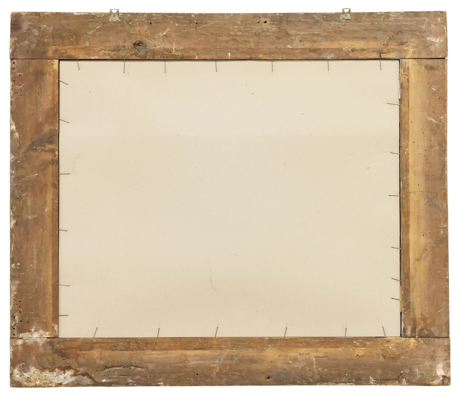 ITALIAN RECTANGULAR GILTWOOD WALL MIRROR - 3