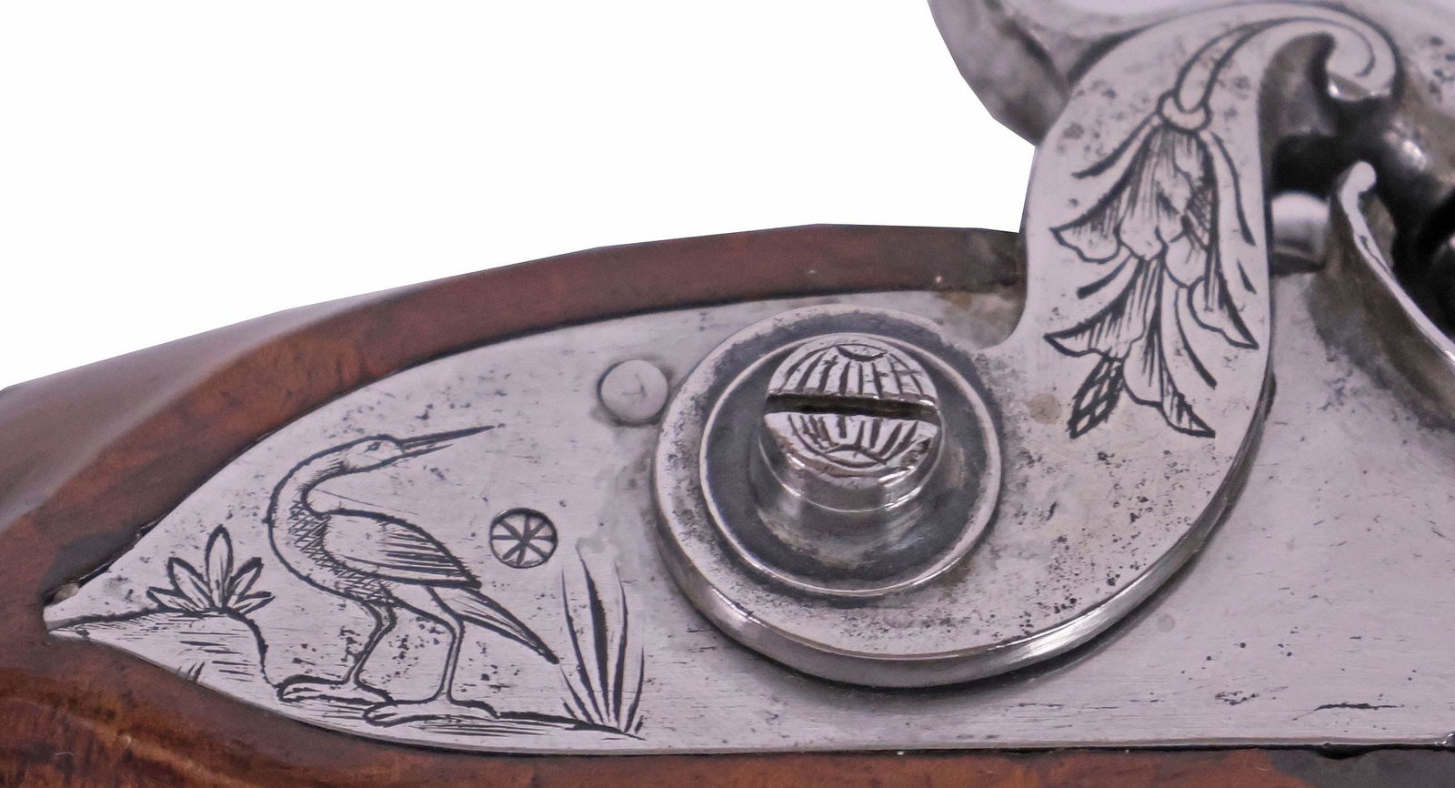 CASED MATCHED PAIR PERCUSSION PISTOLS, MID 19TH CENTURY - 7