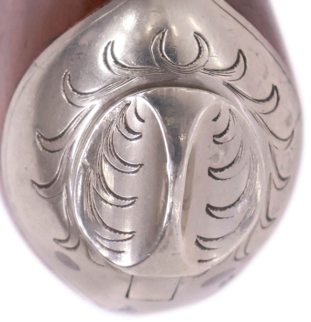 MATCHED PAIR BELGIUM PERCUSSION PISTOLS, 19TH C. - 9