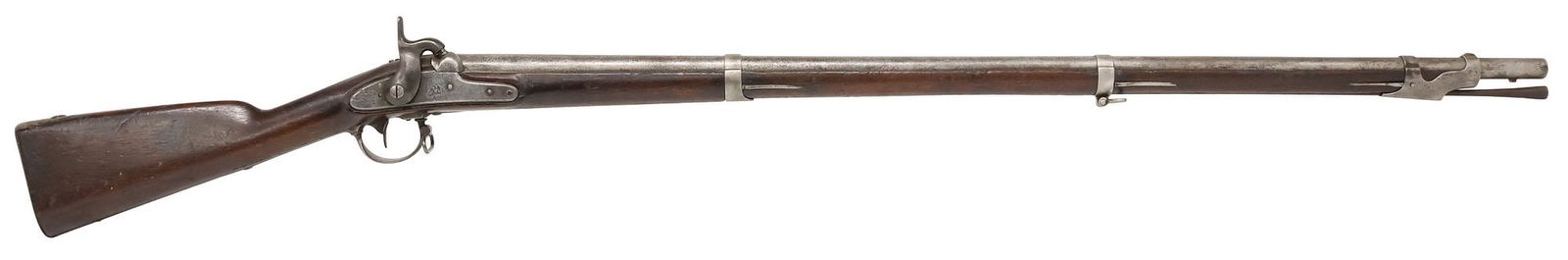 U.S. SPRINGFIELD MODEL 1842 PERCUSSION MUSKET, MFG 1846 - 2