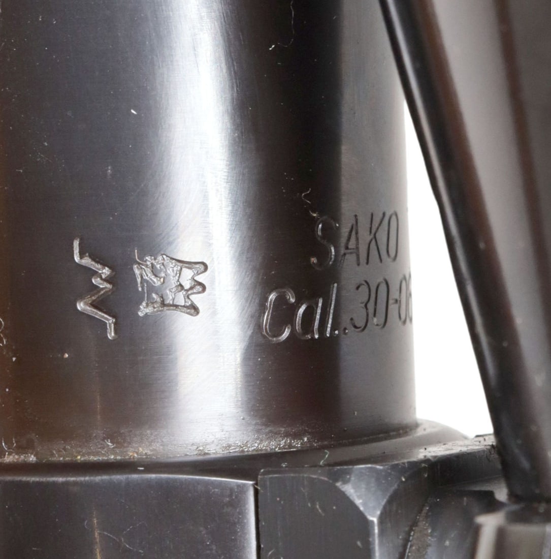 SAKO FINNBEAR 30-06 RIFLE, REDFIELD SCOPE - 10