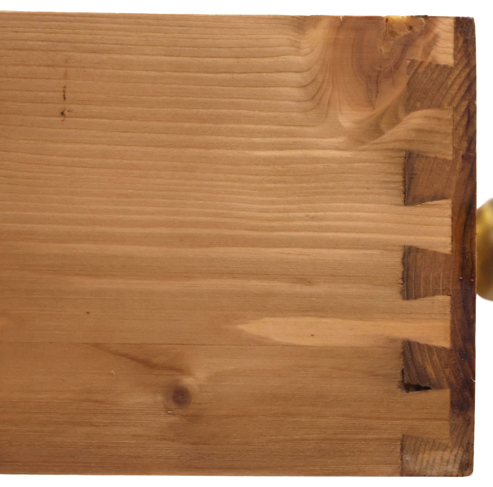 ENGLISH GLAZED PINE STEP-BACK BOOKCASE - 4