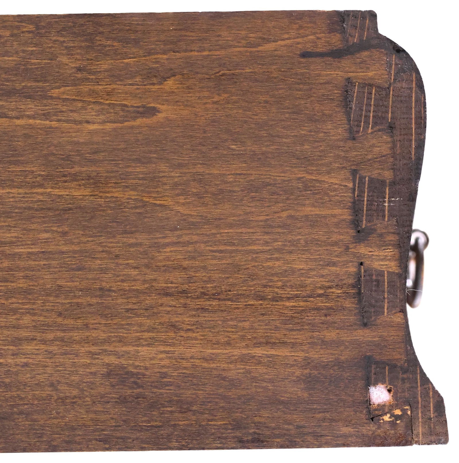 GLOBE-WERNICKE OAK & LEADED GLASS 5-STACK BARRISTER BOOKCASE - 4