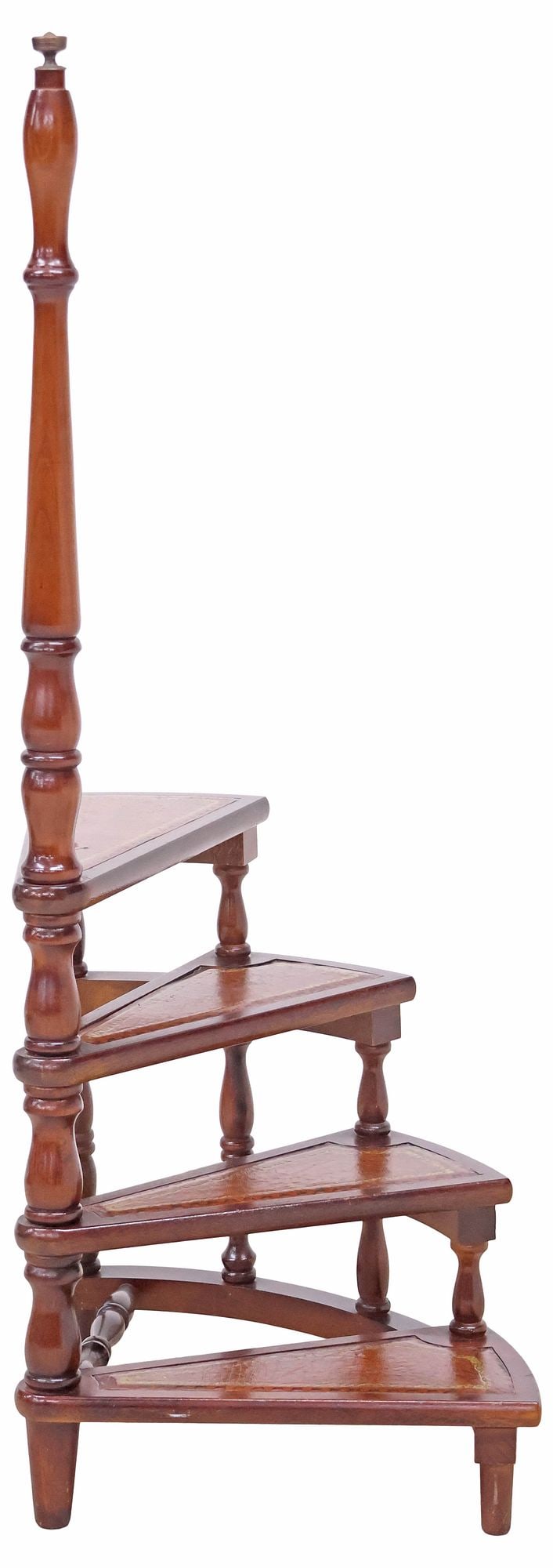 DECORATIVE REGENCY STYLE LIBRARY STEPS (1 of 4)