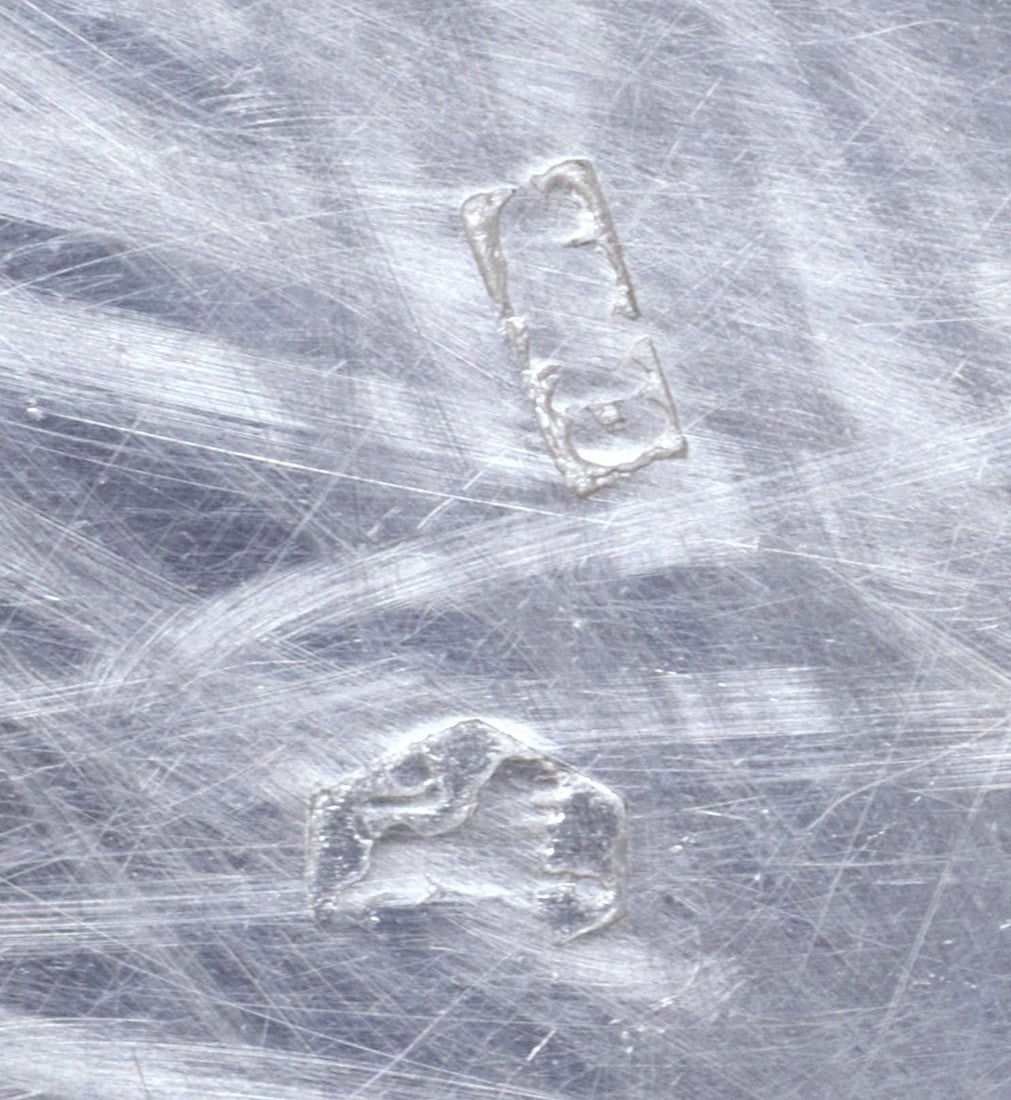 (3) CONTINENTAL SILVER TRINKET BOXES & COMPACT WALLET / CASE - 8